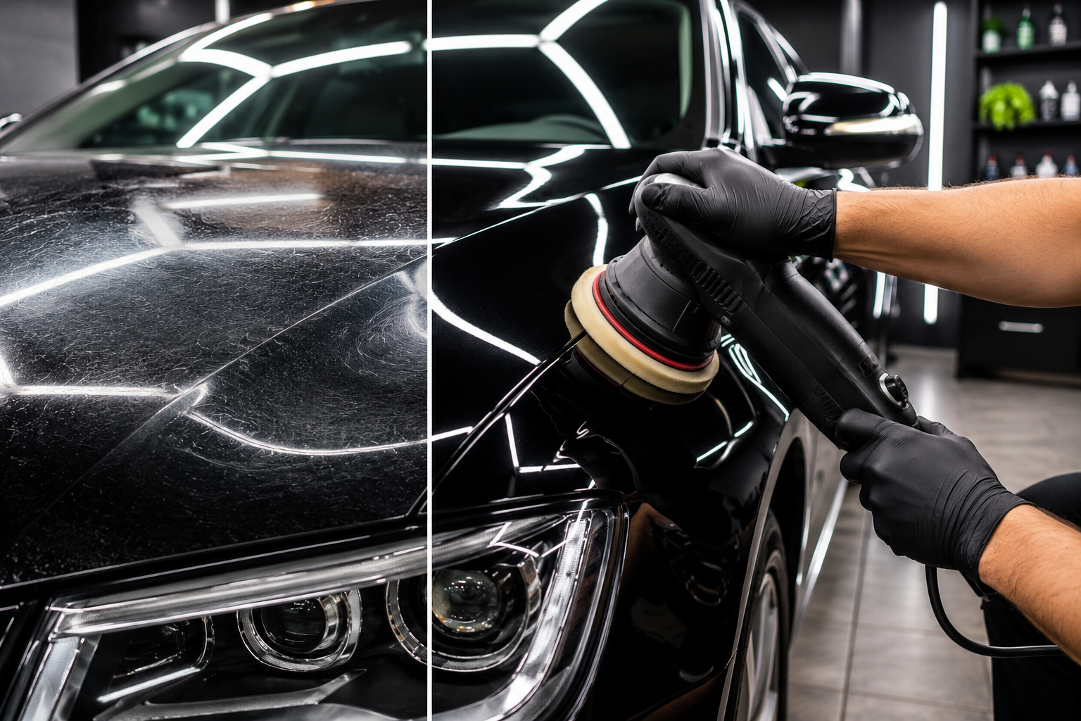 Polishing perfection luxury car detailing