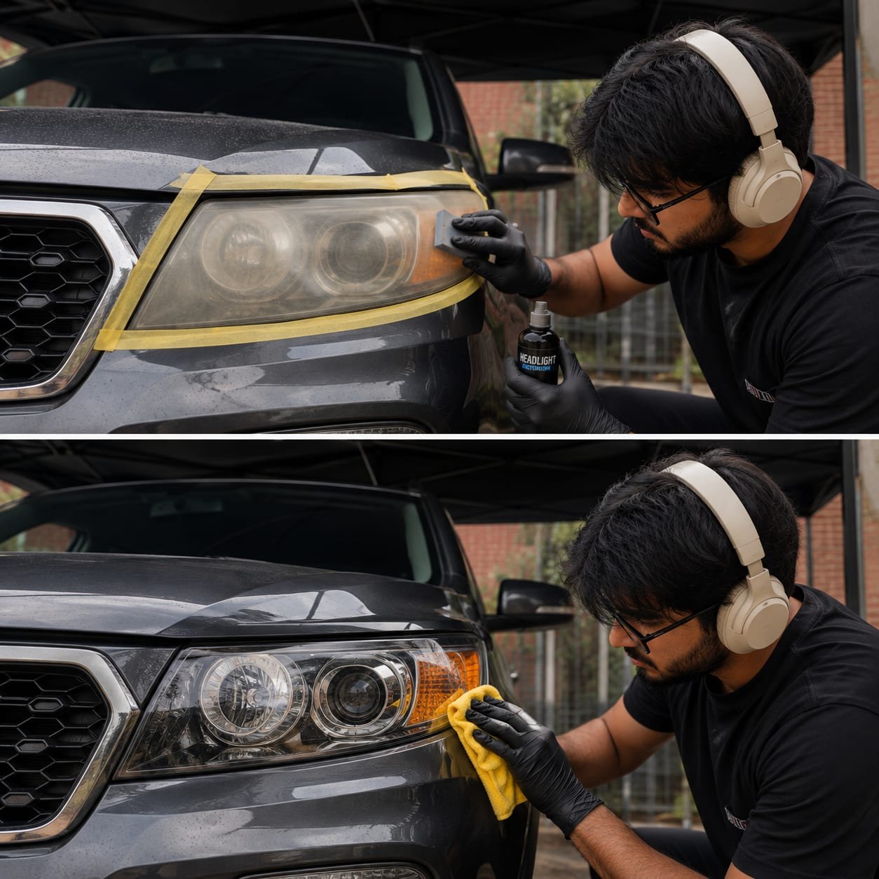 Headlight restorations