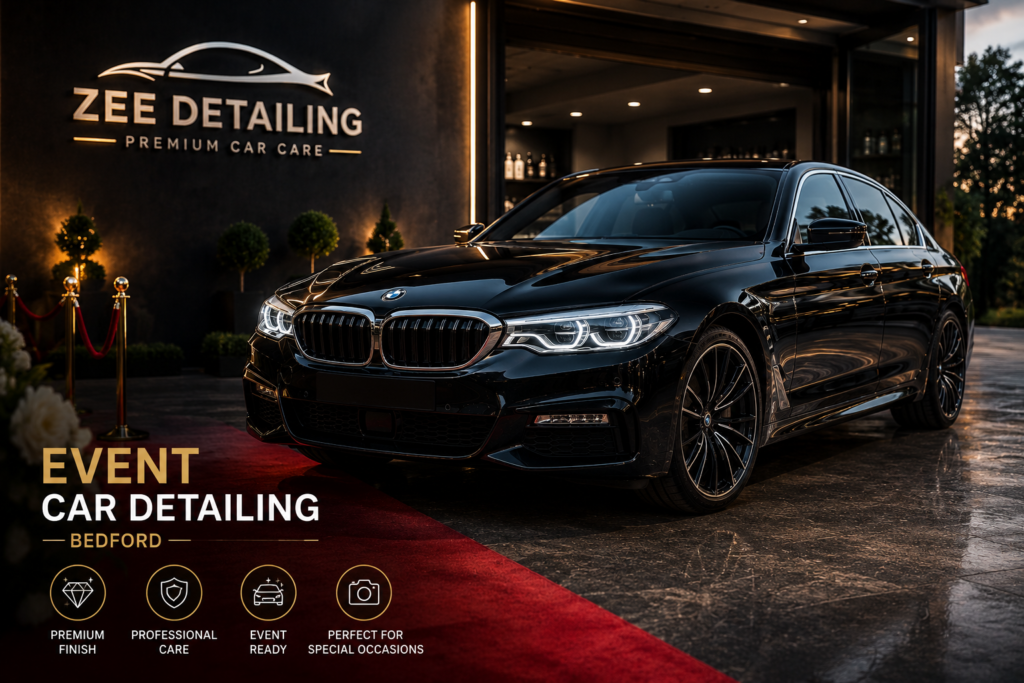Luxury BMW Event Detailing Display