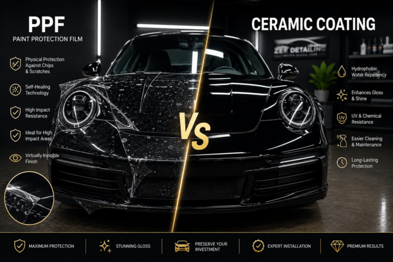 PPF vs Ceramic Coating by Zee Detailing