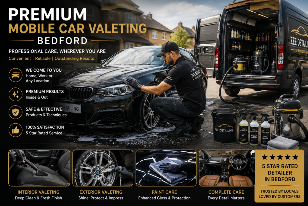 Premium Mobile Car Valeting Bedford