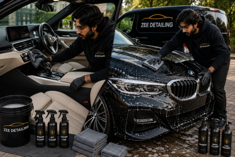 Professional BMW Signature Detailing in Action