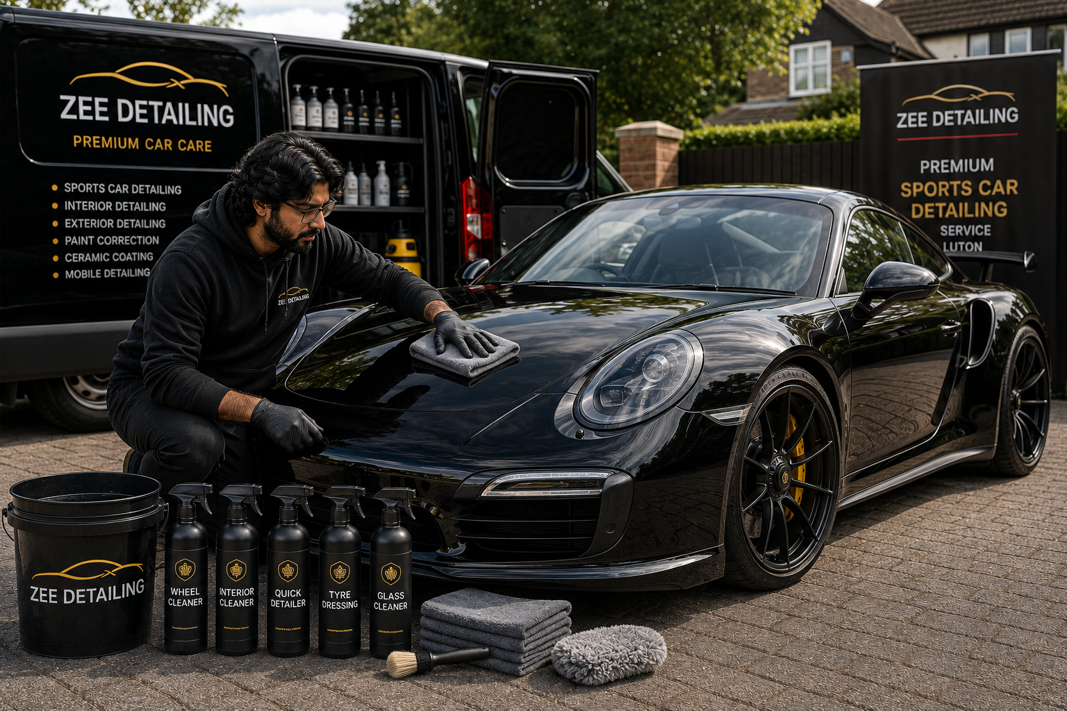 Premium Sports Car Detailing Service