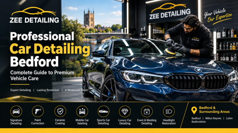 Professional Car Detailing in Bedford