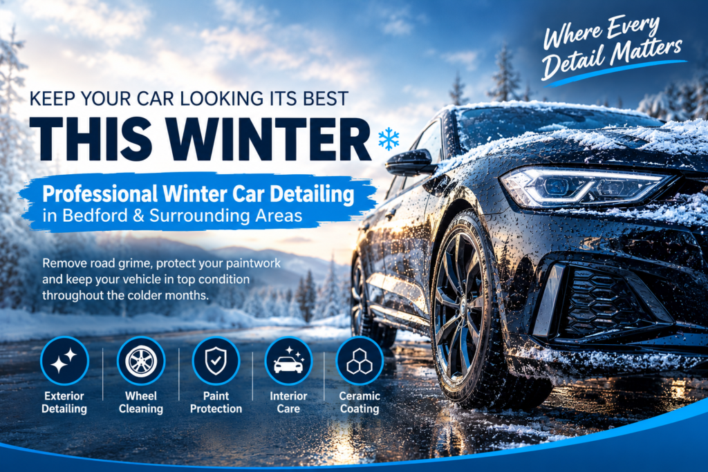 Winter Car Detailing Hero Banner